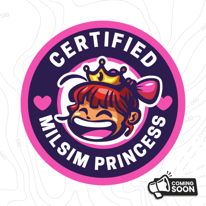 Patch Certified Milsim Princess
